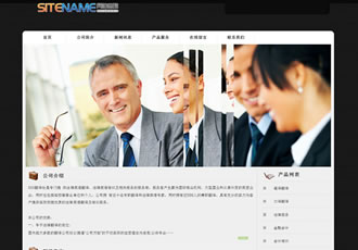 翻释公司专用各种咨询类企业建站模板-建站之星模板