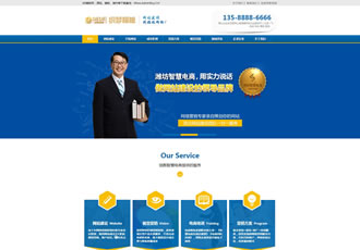 网站建设企业模板互联网网络营销类织梦网站源